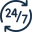 24/7 Availability